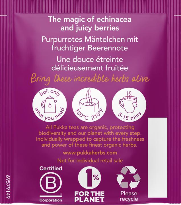 Immagine prodotto Pukka Sambuco & Echinacea (40 g)