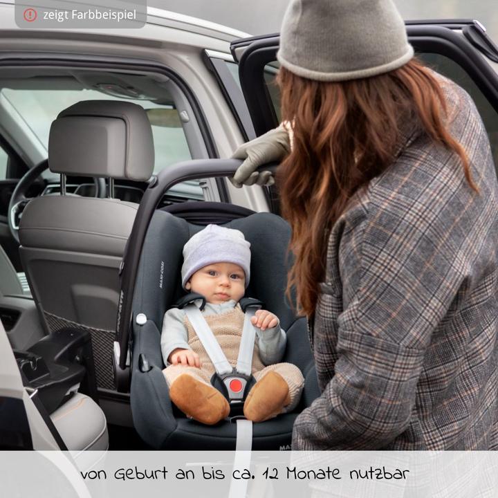 Actual product image Maxi-Cosi CabrioFix I-Size Essential Black (Baby car seat, ECE R129/i-Size Standard)