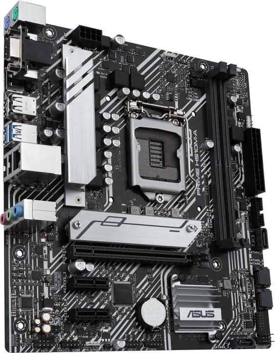 Actual product image ASUS PRIME H510M-A Motherboard (LGA 1200, Intel H510, mATX)