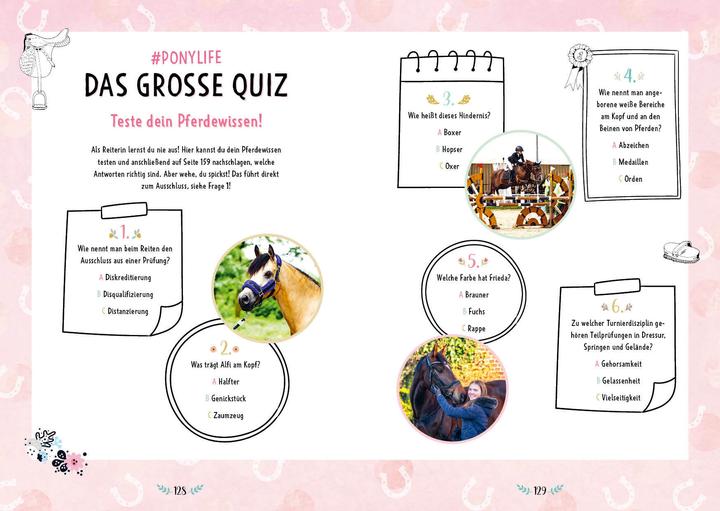 Produktbild #ponylife – Mein Pferde-Mitmach-Journal von den Social-Media-Stars Lia und Lea (Deutsch, Lea Schirdewahn, Carola von Kessel, Lia Beckmann, 2022)