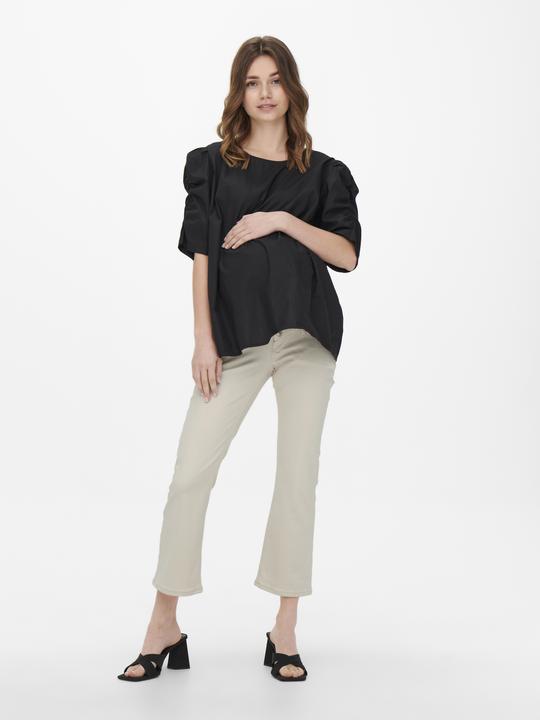 Actual product image Only Maternity Mama OLMKenya Life Mid Straight Flared Jeans (32)