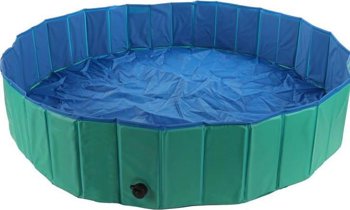 Flamingo Doggy Splash Pool Green/Blue L - (540058500219)