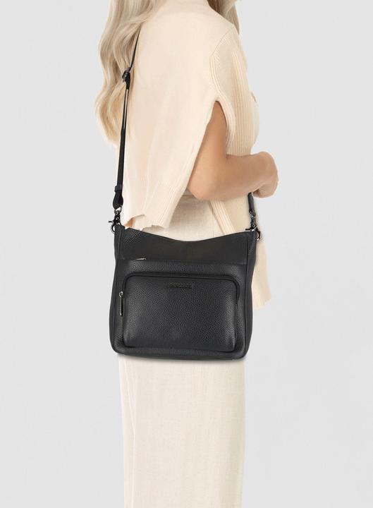 Image du produit Mandarina Duck Mellow Leather Sac à bandoulière en cuir 30 cm