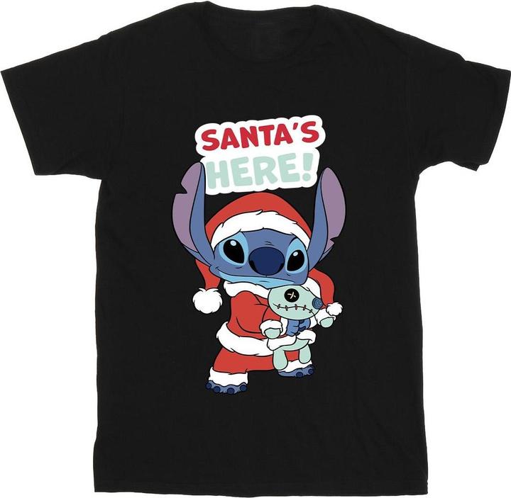 Image du produit Disney - T-shirt LILO & STITCH SANTA'S HERE - Homme (M)