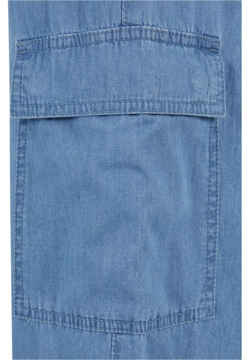 Produktbild Urban Classics Ladies Light Denim Cargo Pants - 138401 (3XL)