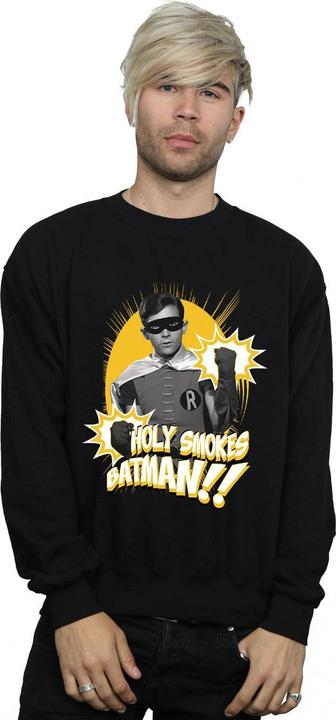 Immagine prodotto Batman TV Series Robin Holy Smokes Felpa Uomo (S)