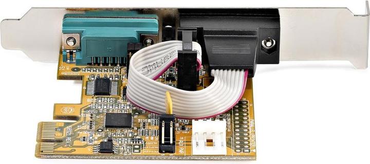 Produktbild StarTech COM 2 Port PCI Express Serielle Schnittstellenkarte PCIe auf RS232 Karte Serielle Adapter K