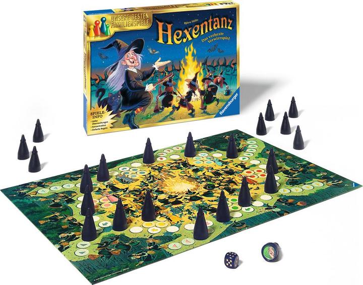 Actual product image Ravensburger witches' dance (German)