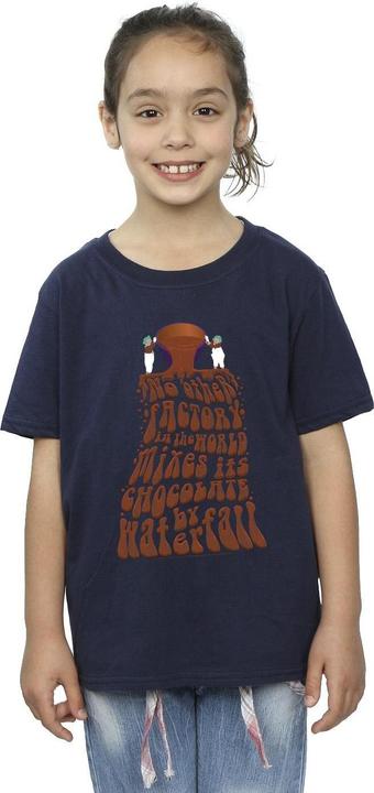 Immagine prodotto Willy Wonka & the Chocolate Factory Chocolate Waterfall Maglietta Ragazze (104)