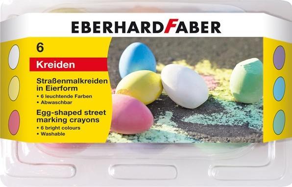 Produktbild EberhardFaber Strassenkreide (Multicolor, 6 x)