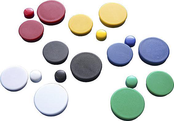Actual product image eurokraft basic Round magnet, plastic (72 x)
