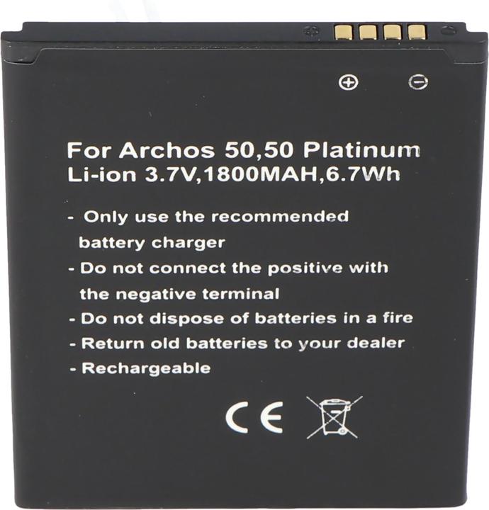 Image du produit AccuCell Batterie pour Archos 50, 50 Platinum Batterie AC50PL