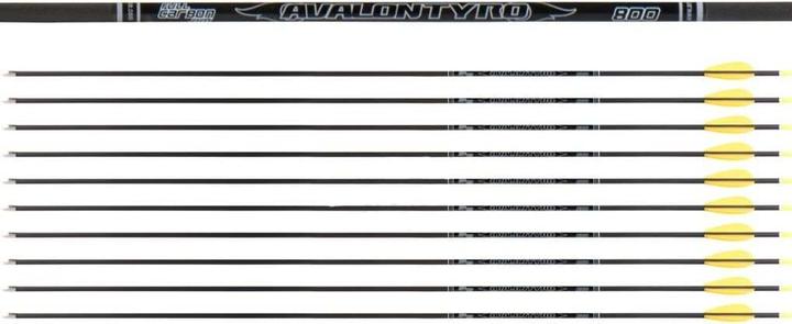 Actual product image Avalon Carbon Tyro 4.2 800 30" Yellow-Orange 200-pack
