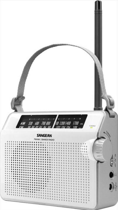 Actual product image Sangean Portable design radio FM/MW (VHF, MW)