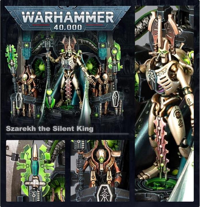 Actual product image Games Workshop Necrons - Szarekh, The Silent King (Plastic)
