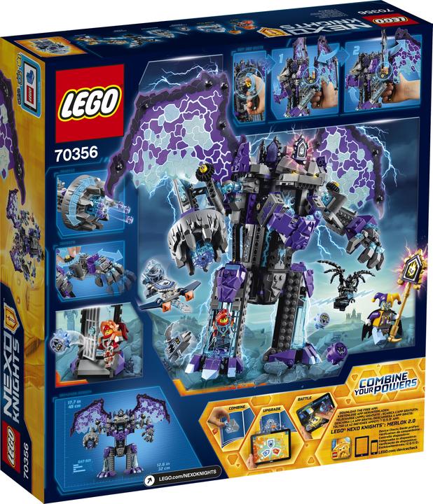 Actual product image LEGO Nexo Knights The Stormy Stone Colossus (70356, LEGO Nexo Knights)