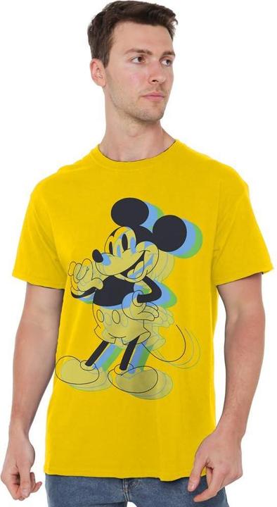 Actual product image Disney Mens Trippy Mickey Mouse T-Shirt (S)