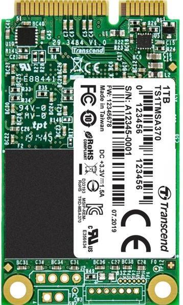 Produktbild Transcend MSA370 (1000 GB, mSATA)