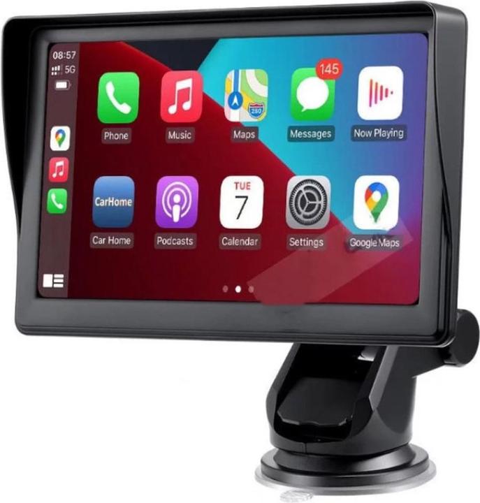 Actual product image Novidarte Wireless Carplay für Auto 7.1 Zoll (Android car, Apple Carplay)