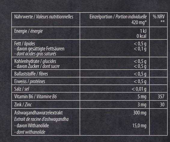 Immagine prodotto PowerFood One Ashwagandha (120 Cap) (120 Pezzo/i, Pillole, 96 g)