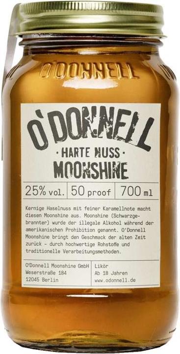 Image du produit O'Donnell Moonshine Liqueur de NOIX DURES 25% vol. 0,7l