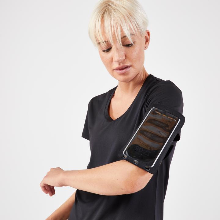 Produktbild Kiprun Laufarmband Smartphone Sehr Gross - schwarz