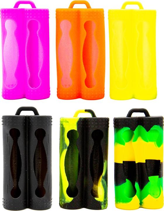 Actual product image BestV Silicone Case for 2 x 18650 Battery Assort (1 x)