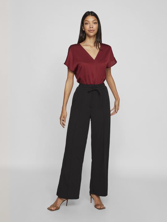 Image du produit Vila Pantalon taille haute à jambe large (XS)
