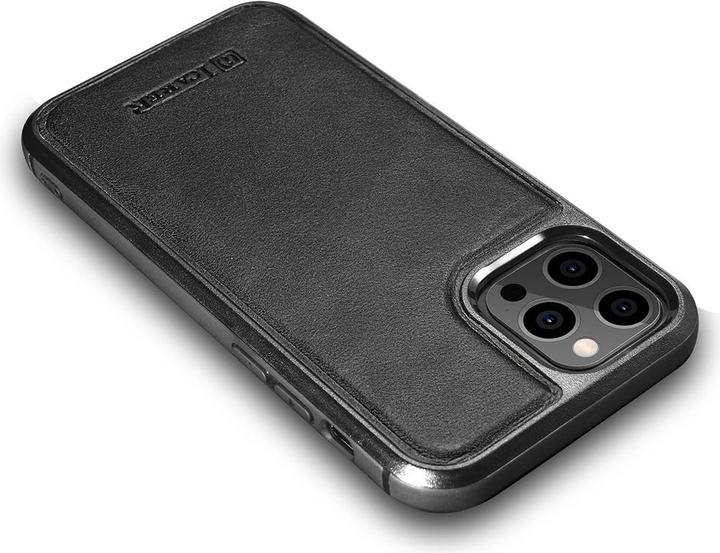 Image du produit iCarer Coque Fourre standard en cuir véritable (Apple iPhone 12 Pro Max)