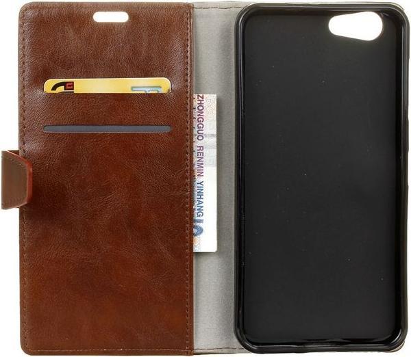 Actual product image MU Classic Crazy Horse II Leather Bookcover Series (HTC Desire 12)