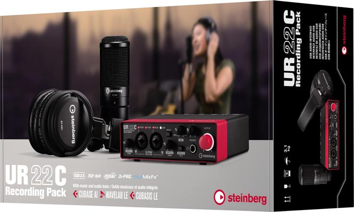 Productafbeelding Steinberg UR22C Opnameverpakking Rood (USB)
