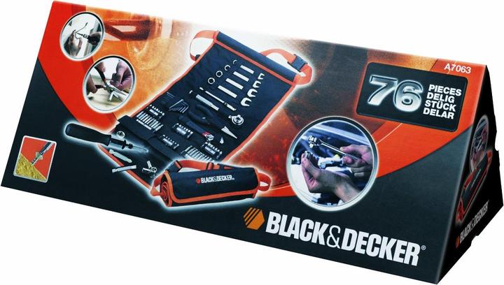 Produktbild Black & Decker AutowerkzeugZubehör (76 Teile)