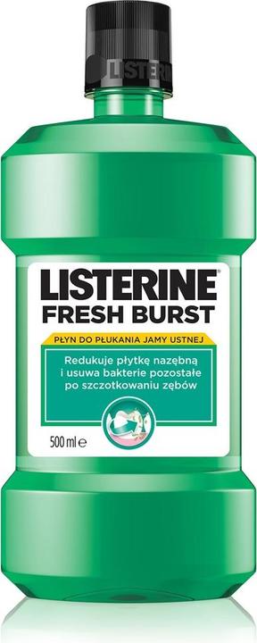 Actual product image Listerine Fresh Burst (500 ml, Mouthwash)