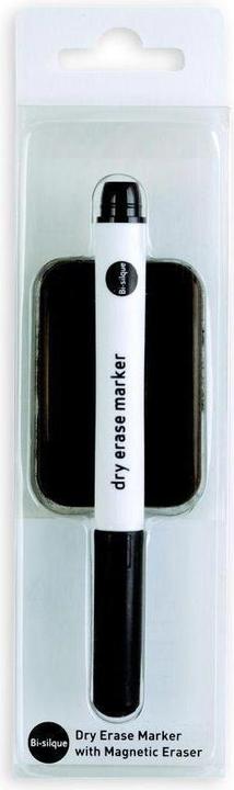 Produktbild Bi-Office Drywide Marker + Magnetic Eraser (Schwarz, 3 mm, 1 x)