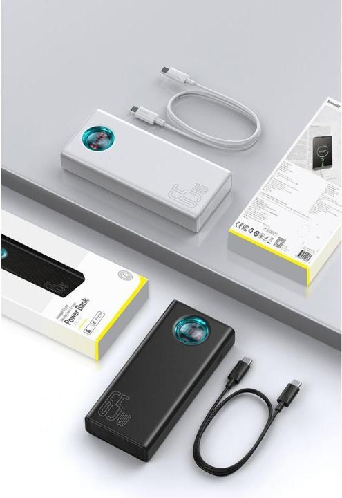 Actual product image Baseus Xiaobai Series (30000 mAh, 65 W, 111 Wh)