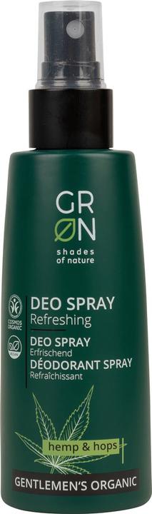 GRN GENTLEMEN'S Deo Spray erfrischend Hanf & Hopfen (Spray, 75 ml)