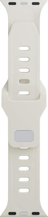 Produktbild 3MK Silicone Watch Strap beżowy/beige dla Apple Watch 38/40/41mm (Silikon, Edelstahl)