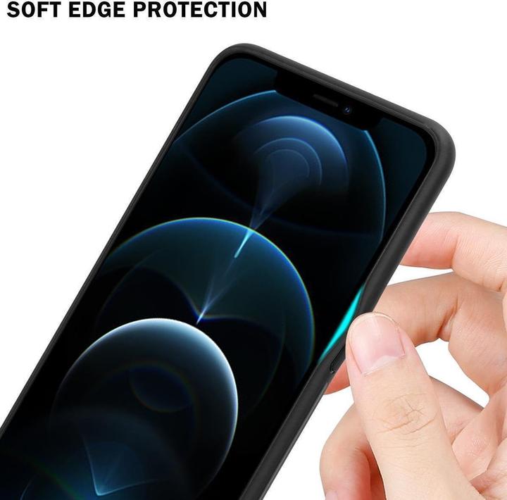 Actual product image Cadorabo TPU Striped Glass Cover (Apple iPhone 12 Pro Max)