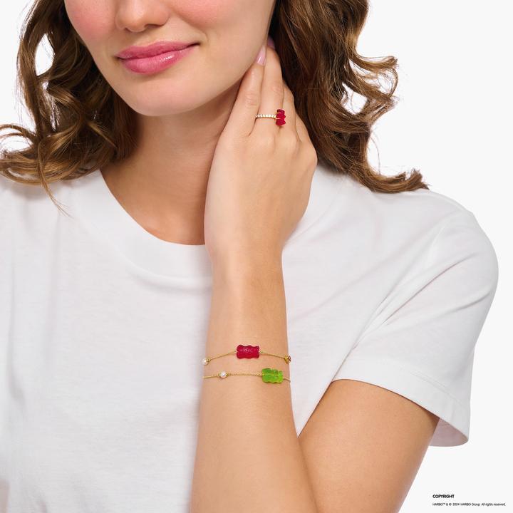 Image du produit Thomas Sabo Bracelet (19 cm, Argent sterling 925, Or jaune 750 plaqué or)