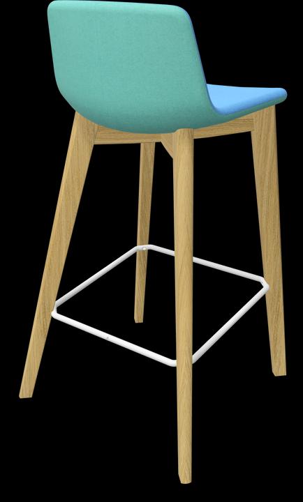 Immagine prodotto Narbutas Sgabello da bar Twist & Sit