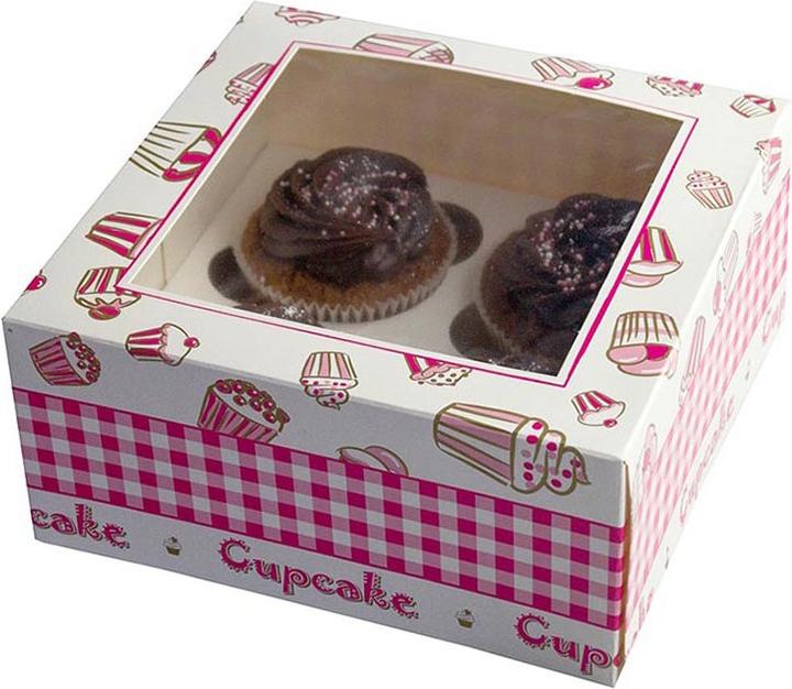 miniSchoggi 4er Cupcake Schachtel