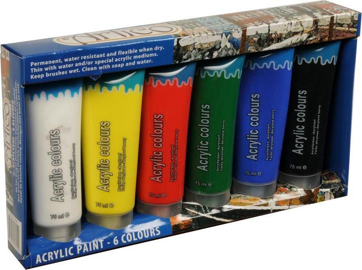 Image du produit Artist&Co Peinture acrylique (Multicolore, 450 ml)