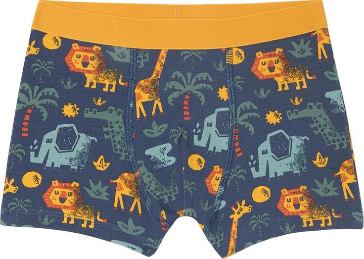 Image du produit Vertbaudet Bio-Kollektion: 5er-Pack Jungen Stretch-Boxershorts Dschungel (98, Pack de 5)