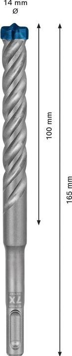 Actual product image Bosch Professional Zubehör SDS plus-7x (14.00 millimetres)
