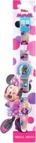 Produktbild Accutime LED-Kinderuhr Disneys Minnie Maus (lila), Digitaluhr mit LED-Anzeige für Uhrzeit und Dat... (Digitaluhr, 38 mm)