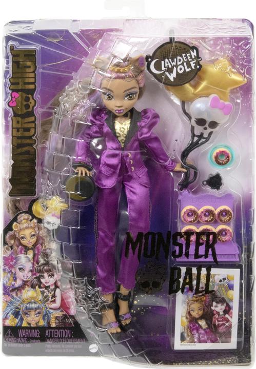 Produktbild Monster High Monster Ball™ Clawdeen Wolf™ Doll