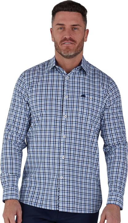 Immagine prodotto Raging Bull Camicia Percalle, a Quadretti Manica Lunga Uomo (XXL)