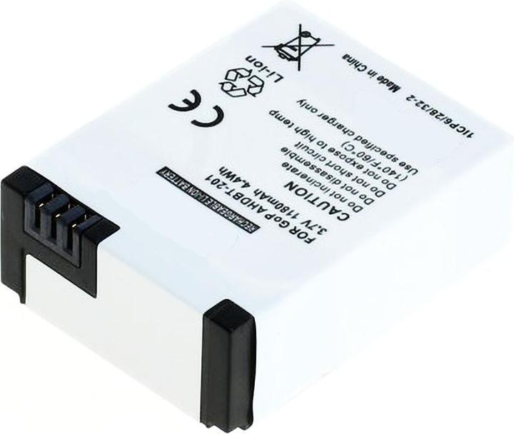 Actual product image AGI Battery compatible with GoPro Hero 3|Hero 3+|1ICP7/26/33-2 (Rechargeable battery)