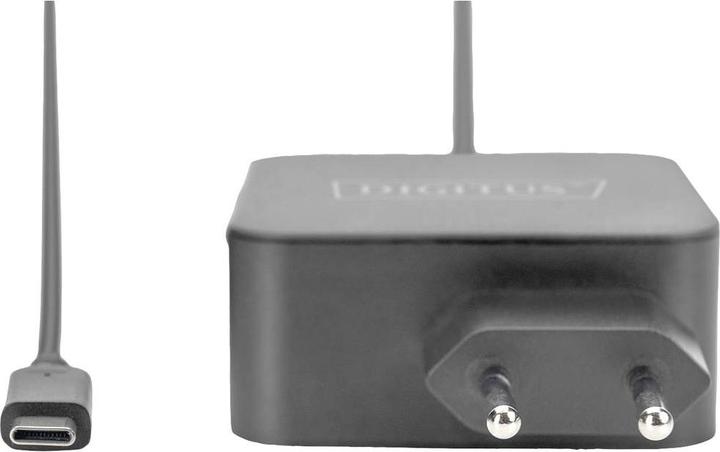 Produktbild Digitus Notebook-Ladegerät USB-C Netzteil 65W PD3.0 DA-10071 1,2 m, Schwarz (65 W)