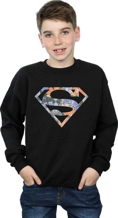 Immagine prodotto Superman Floral Logo 2 Felpa Ragazzi (152, 158)